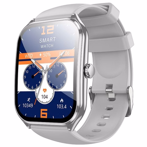 Nutikell Hoco 1,96" AMOLED IP67 kõnefunktsiooniga Y28 hõbedane