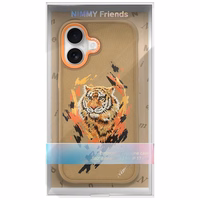 Nimmy Tiger MagSafe ümbris jaoks iPhone 17 - light brown