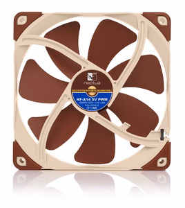 Noctua NF-A14 Arvutikohvri ventilaator 14 cm beež, pruun