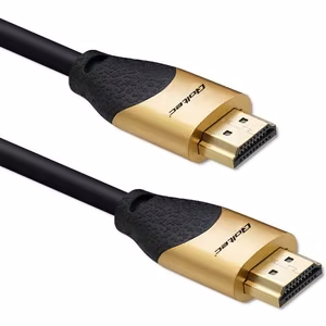 Qoltec 50355 – HDMI 2.1 Ultra High Speed kaabel, 8K 60 Hz, 28 AWG, kuldne, 2 m