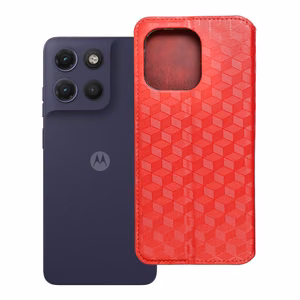 Чехол-книжка Motorola G17 Cubic Book, красный