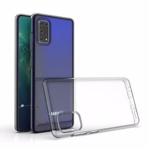 Ümbris Samsung A31 jaoks, Ultra Slim 0,5 mm tagakaas, läbipaistev