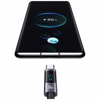 Kaabel USAMS Sufeng Series US-SJ673 66W 6A Fast Charging USB-C USB-A 1.2m tume