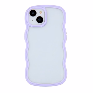 Wave ümbris jaoks iPhone X / XS lilla