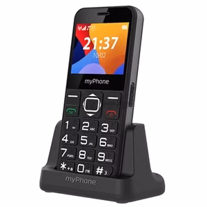 myPhone Halo 3 – nupptelefon, must, 2.31-tolline IPS, 32 MB, Single SIM, 0.3 MP kaamera, 1000 mAh