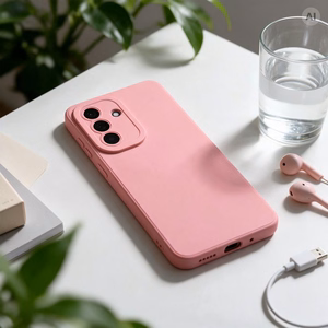 Matt 2.0 ümbris Xiaomi 17T Pro telefonile, puudriroosa