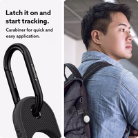 Spigen Vault Ümbris jaoks Apple AirTag - Matte must