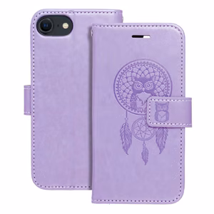 MEZZO Book ümbris jaoks IPHONE 7 / 8 / SE 2020 / SE 2022 dreamcatcher lilla