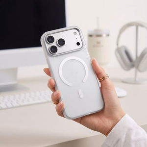 Tech-Protect MagZero MagSafe ümbris mudelile iPhone 17 Pro Max / 18 Pro Max – mattvalge