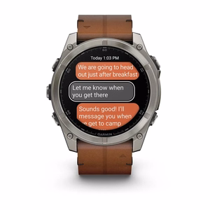 Garmin fēnix 8 – GPS-nutikell, AMOLED, 51 mm, titaan