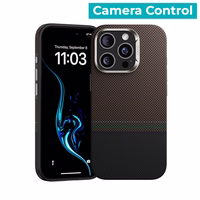 Benks Magnetic Armor Pro Prestige Kevlar 600D Ümbris (Y065) jaoks Iphone 16 Pro (Camera Control Button)