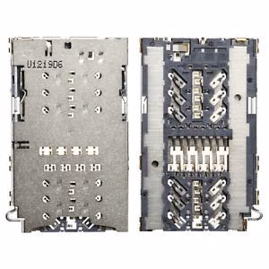 SIM ja MicroSD (või DUAL SIM) kaardi kontakt Samsung A320F/A520F/G930F/G935F/N930F/G950F/G955F/N950FD originaal