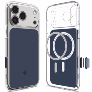 Spigen Ultra Hybrid MagSafe ümbris iPhone 18 Pro Max / 17 Pro Max jaoks, matt sinine