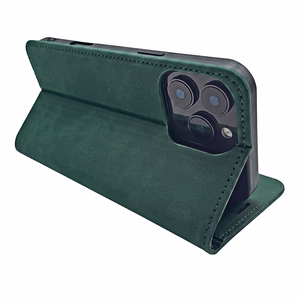 Smart Suede ümbris Honor 600 / Honor 600 Pro mudelile, roheline