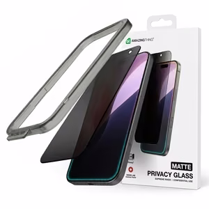 AmazingThing Titan FusionFilter 7 Matt Privaatsus Karastatud klaas jaoks iPhone 17 Pro Max