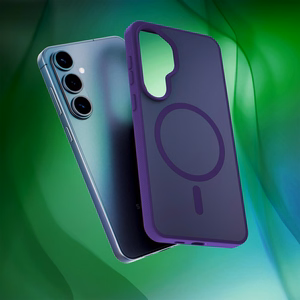 Samsung Galaxy S26+ – 3mk Smoke MagCase lilla telefoniümbris