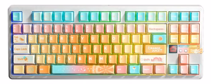 AULA Gasket F87 Pro V2 Orange Soda Kailh Meteorite Ice Cream RGB klaviatuur