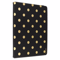 Wonder Canvas Tablet Ümbris 13 inches kuldne polka-dot