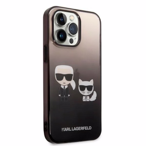 Karl Lagerfeld KLHCP14LTGKCK iPhone 14 Pro 6.1 "hardcase must / must Gradient Ikonik Karl & Choupette