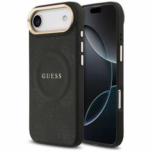 GUESS ümbris jaoks IPHONE 17 Air compatible with MagSafe GUHMP17MPSAMSECK (PU W/ Peony Hot Stamp) must