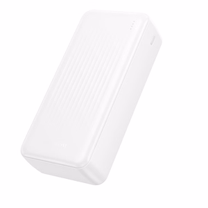 Borofone akupank 30000mAh BJ80B Clever - 2xUSB + Type C - QC 3.0 22,5W PD 20W valge