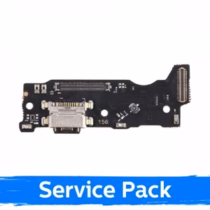 Laadimisport ühilduv Xiaomi Redmi Note 10 Pro paindkaabliga / Plata (Service Pack)