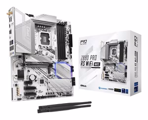 Asrock Z890 Pro RS WiFi White emaplaat Intel Z890 LGA 1851 (Socket V1) ATX