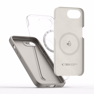 Tech-Protect Silicone MagSafe Case for iPhone 16e / 17e - Gray