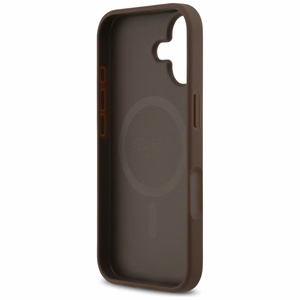 Guess 4G Circle Classic Logo MagSafe ümbris jaoks iPhone 17 - brown
