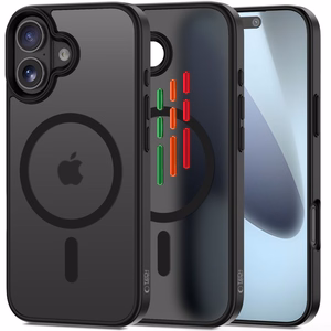 Tech-Protect MagMat XT 4-set MagSafe ümbris jaoks iPhone 17 - matt must