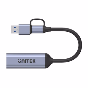 Unitek video haaraja USB-C/A, 4K HDMI 1.4b