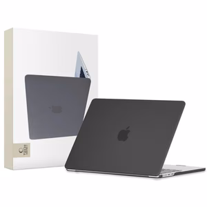 Tech-Protect SmartShell ümbris jaoks MacBook Air 13" M2 / M3 / 2022-2024 - matte must