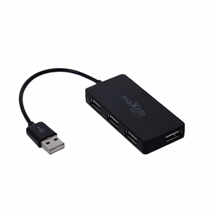 Maxlife Home Office USB 2.0 hub USB - 4x USB 0,15 m must + cable 1,5 m