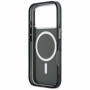 Karl Lagerfeld IML Karl & Choupette Peekaboo Logo MagSafe Ümbris for iPhone 17 Pro - must