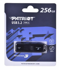 PATRIOT USB MÄLUPULK Xporter 3 256GB Type A USB 3.2
