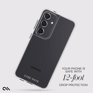 Case-Mate Tough Clear ümbris seadmele Samsung Galaxy S24, läbipaistev