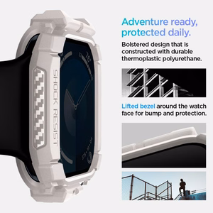 Ümbris SPIGEN RUGGED ARMOR APPLE WATCH 10 (46 MM) beež