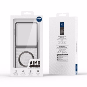 Telefoni ümbris Dux Ducis Aimo Mag Samsung F731 Z Flip5 must