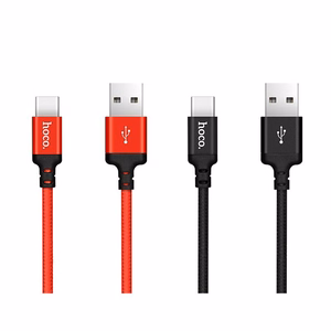 Кабель USB A на USB C Hoco 2A 2 m X14 черный