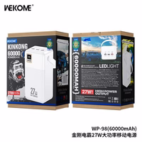 Akupank WK Design "WP-98" valge 60000mAh (27W)
