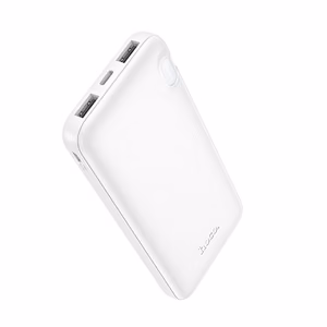 HOCO akupank 10000 mAh 2A J128 valge