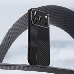 Benks Montage Magnetic Armor Pro Kevlar Ümbris Metal Frame 600D+1500D (MA69) jaoks Iphone 17 Pro must (Camera Control Button)