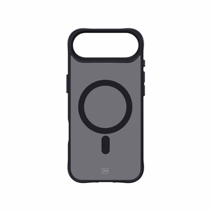 3mk Smoke MagCase jaoks iPhone 17 Air - Must Semi-Läbipaistev