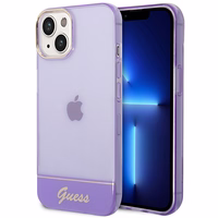 Guess Translucent iPhone 14 6.1" Ümbris - lilla