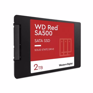 Western Digital punane SA500 2 TB 2.5" Serial ATA III 3D NAND