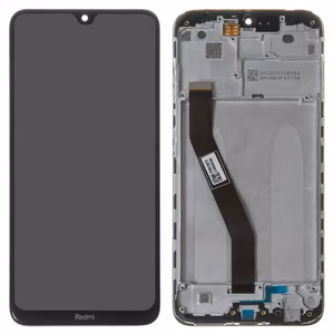 LCD screen Xiaomi Redmi 8/8A koos touch screen ja frame Must original (service pack)