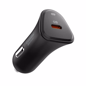 Spigen Essential EV301 30W Car Laadija - Must