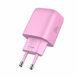 Tech-Protect NCA20 PD 20W QC3.0 USB-A / USB-C Wall Laadija - roosa