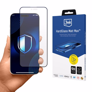 Matt karastatud klaas 3mk HardGlass Matt Max jaoks Apple Iphone 17 Air