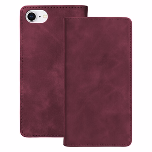 Smart Suede ümbris mudelile iPhone 7 / 8 / SE 2020 / SE 2022, bordoopunane